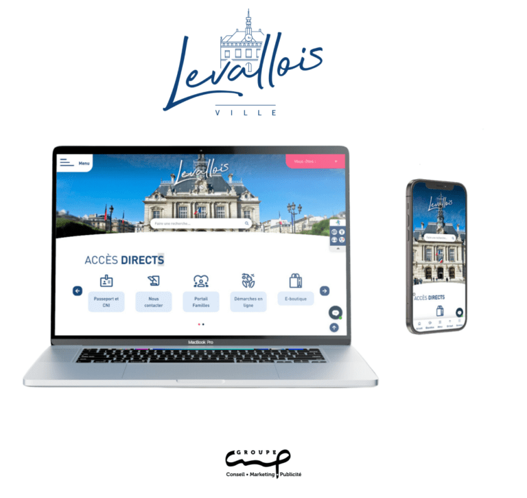 Refonte site web de Levallois-Perret