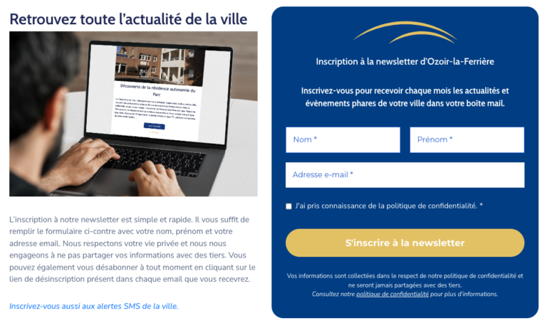 La newsletter comme outil de communication pour les citoyens